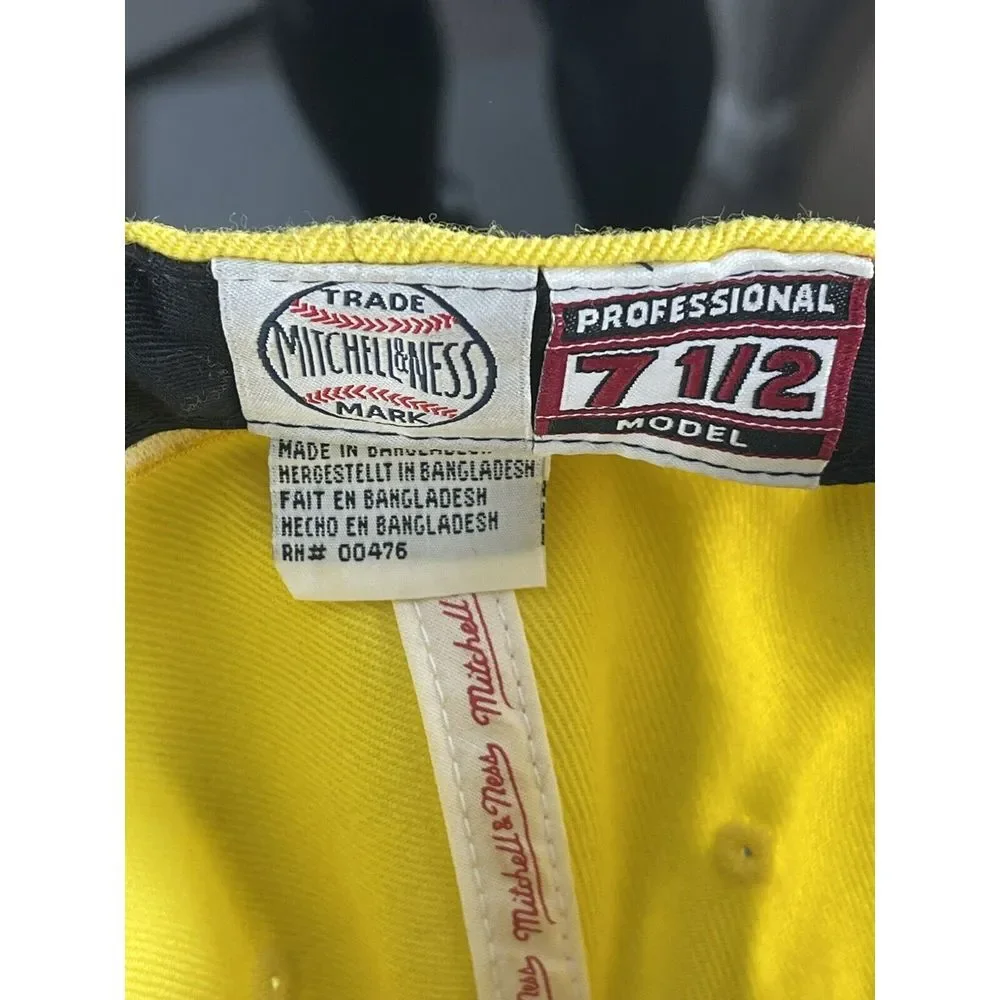 Mitchell & Ness yellow mitchell